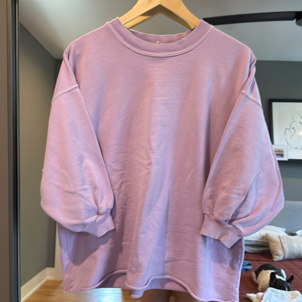 Left on Friday Sports and Rec Sweatshirt O/S, lavender